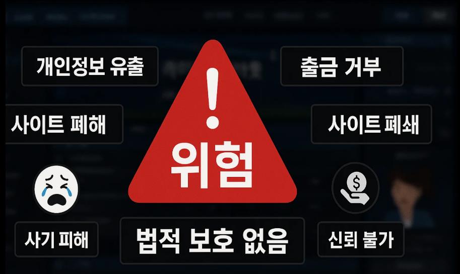 사설토토의 위험성 - 1